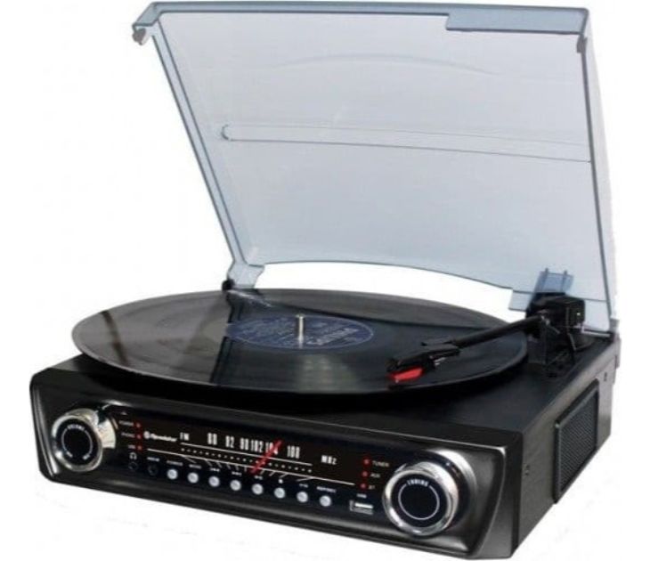 Vintage Πικάπ Player με Bluetooth και ραδιόφωνο TTR-9645 EBT