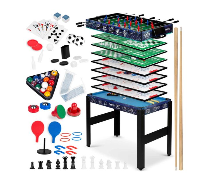 Τραπέζι Πολλαπλών Παιχνιδιών 12 σε 1 106 x 59 x 90 cm Neo-Sport NS-801 3156620