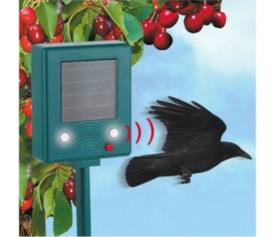 Ηλιακό Απωθητικό για Πουλιά με Ήχους & Φ