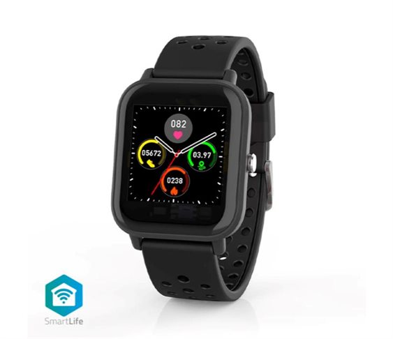 Smartwatch, σε μαύρο χρώμα NEDIS BTSW002