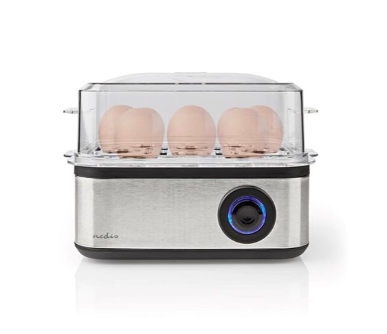 Ανοξείδωτος βραστήρας αυγών (1-8 αυγά) 5