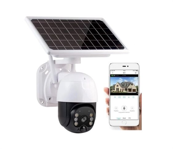 Ηλιακή κάμερα ασφαλείας IP – Wifi Solar 