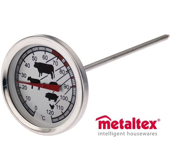Θερμόμετρο Ψησίματος Metaltex