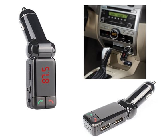 Bluetooth SD/USB MP3 Player+Charger Car FM Tr