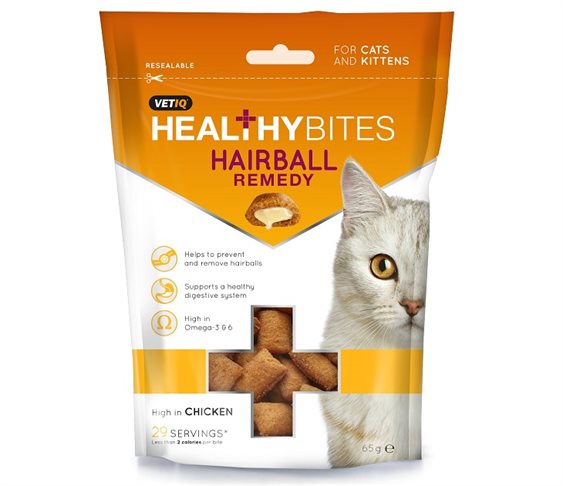Λιχουδιά M&C Hairball Remedy για Γάτες και Γα