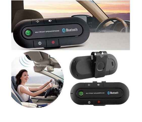 Bluetooth HandsFree Αυτοκινήτου με Σύστη