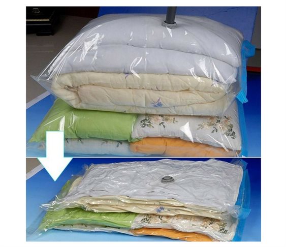 Σακούλα Κενού Αέρος Αποθήκευσης Ρούχων -