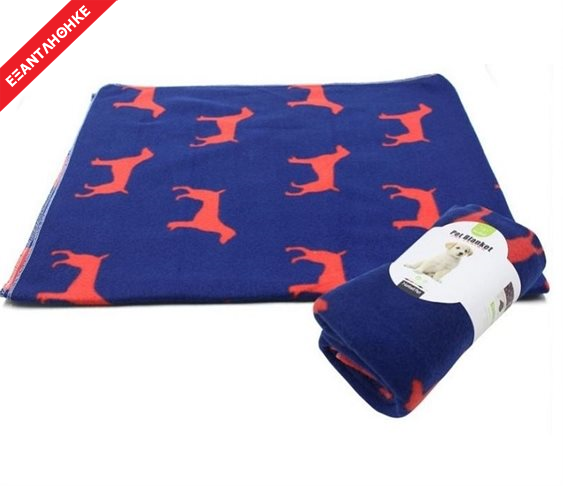 Fleece Κουβέρτα Κατοικιδίων 90x120cm OEM