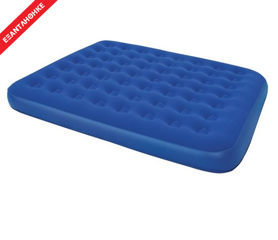 Αερόστρωμα Βελούδινο King Μπλε Bestway 1