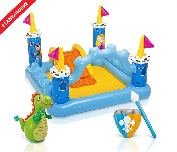 Πισίνα & Παιδότοπος Fantasy Castle Intex