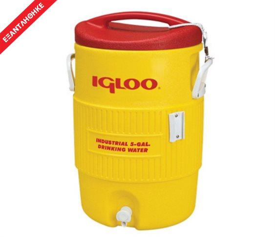 Θερμός Igloo Industrial με Βρυσάκι (19Lt