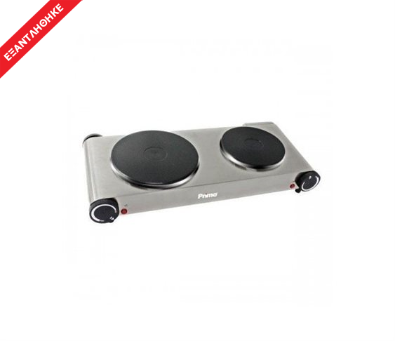 Ηλεκτρική Εστία Διπλή Primo GH-625 Silve