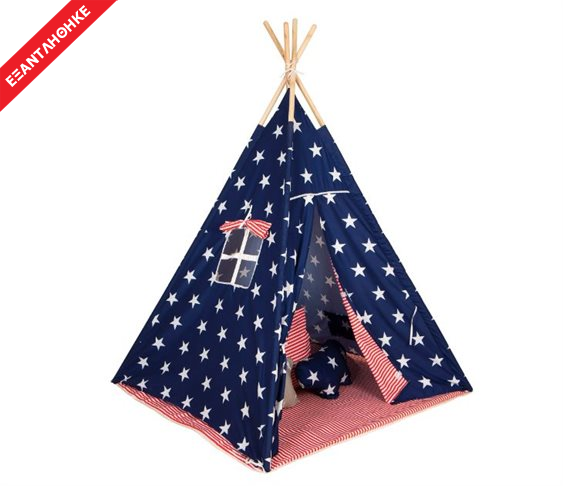 Σκηνή Baby Adventure Teepee Gray Star