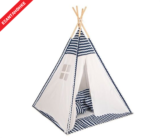Σκηνή Baby Adventure Teepee Blue Wave