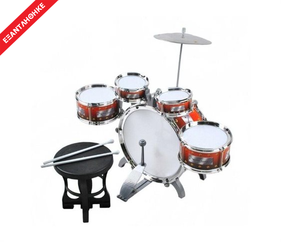 Σετ 5 τεμαχίων Παιδικά Τύμπανα (Drums) μ