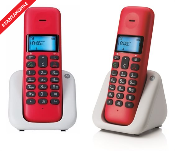 Ασύρματο Τηλέφωνο Dect Motorola T301 CHE