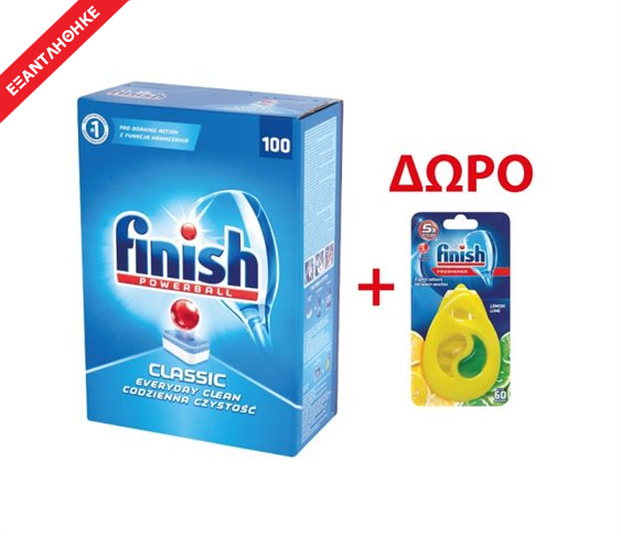 Finish Powerball Classic 100 Ταμπλέτες &