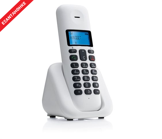Ασύρματο Τηλέφωνο Dect Motorola T301 - Λ