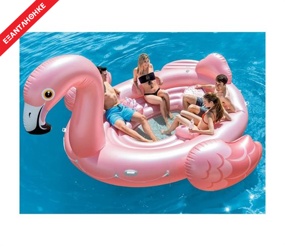 Φουσκωτό Στρώμα Flamingo Party Island IN