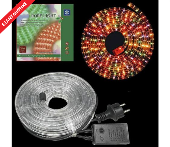 Χριστουγεννιάτικος Φωτοσωλήνας LED – 30m